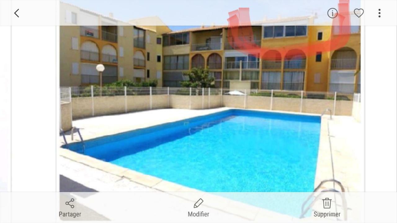 F3 Narbone-Plage Avec Solarium 250M De La Mer Vue Mer Et Clape Narbonne-Plage Ngoại thất bức ảnh