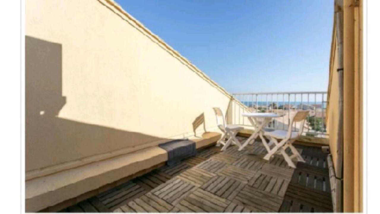 F3 Narbone-Plage Avec Solarium 250M De La Mer Vue Mer Et Clape Narbonne-Plage Ngoại thất bức ảnh